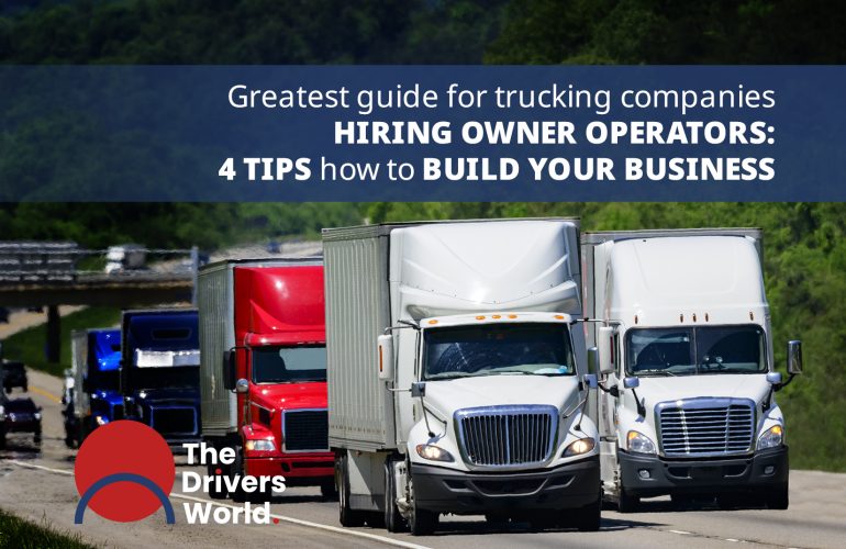 trucking companies hiring owner operators